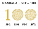 Golden Mandala - 100